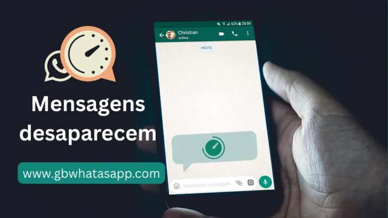 Ativar mensagens que desaparecem no WhatsApp GB