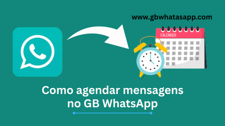 Como agendar mensagens no GB WhatsApp